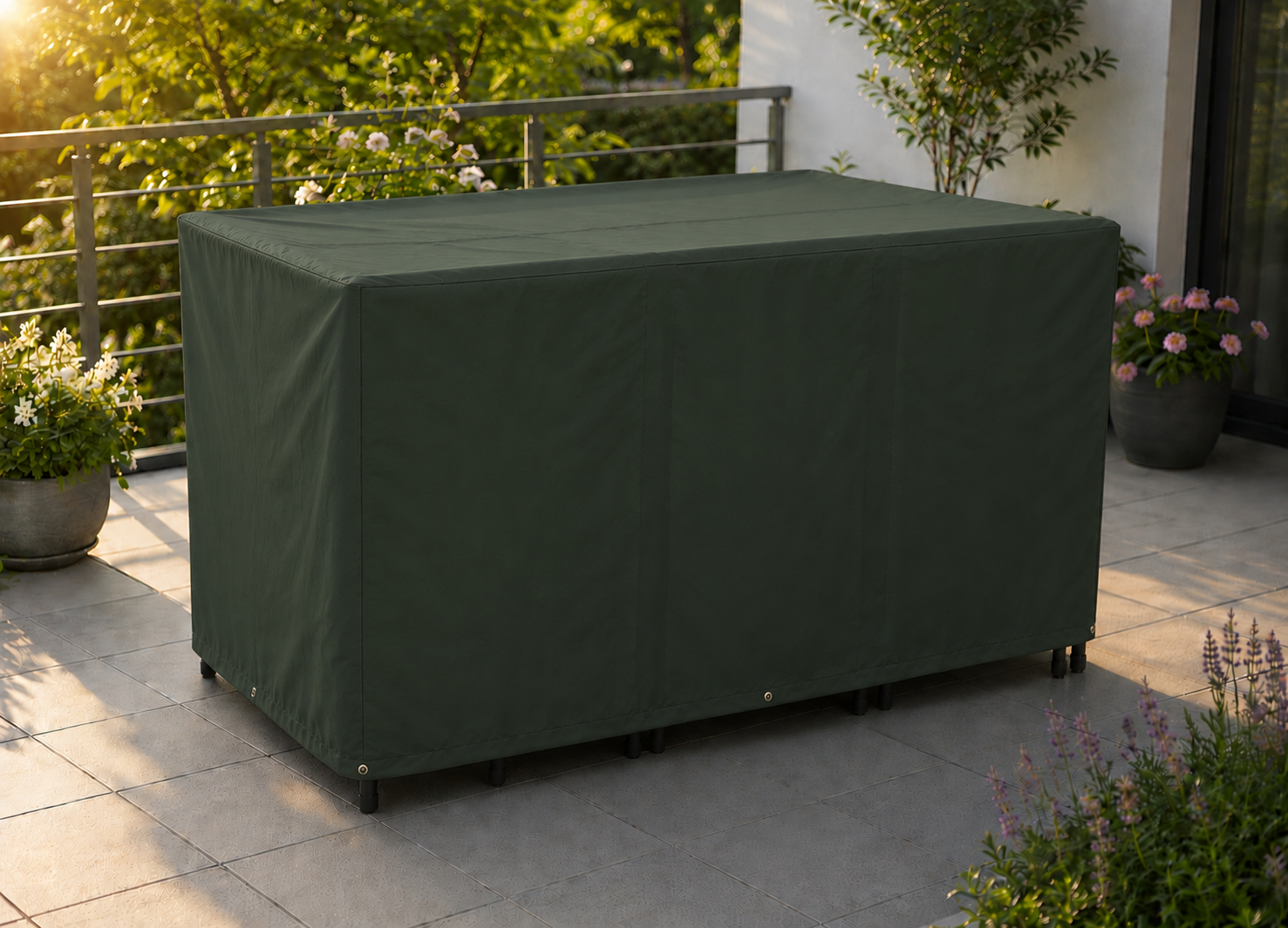 Teak Safe Tischgruppenhaube